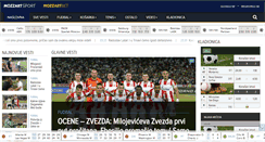 Desktop Screenshot of mozzartsport.com